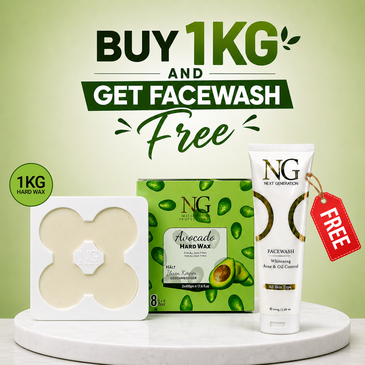 NG Avocado HARD WAX