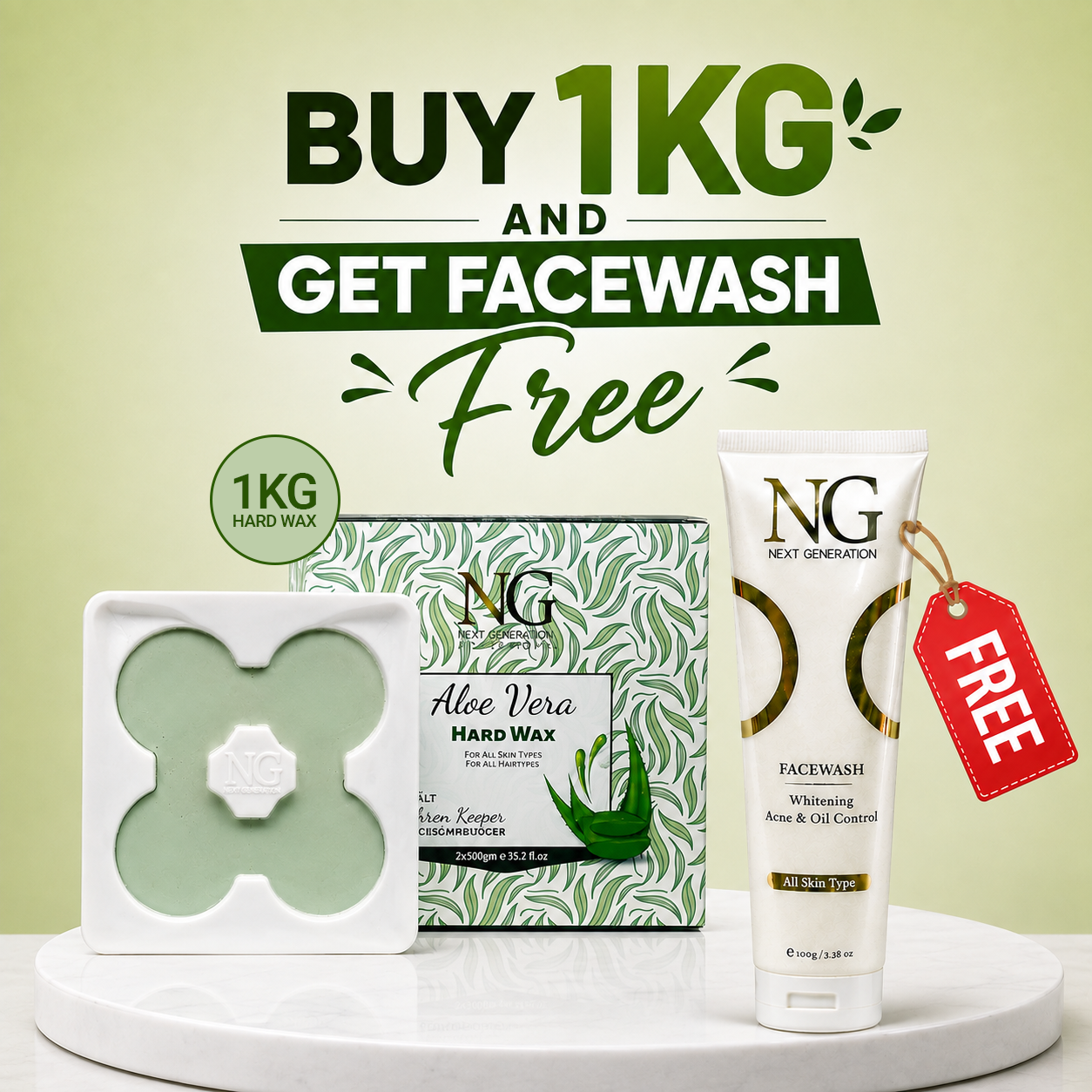 NG Aloe Vera HARD WAX