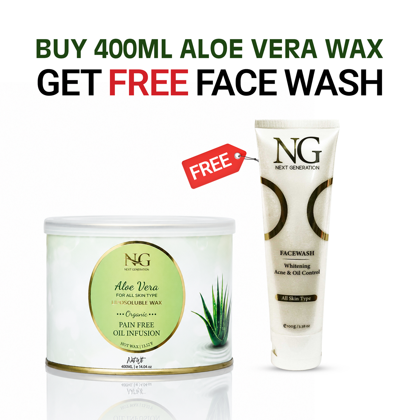LIPOSOLUBLE PAIN FREE WAX — ALOE VERA