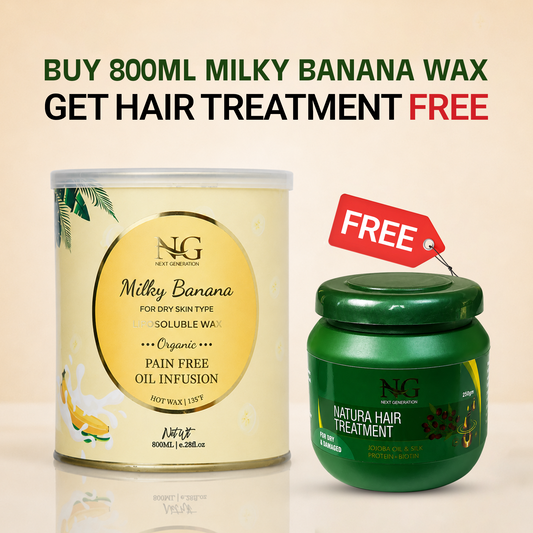 LIPOSOLUBLE PAIN FREE WAX — MILKY BANANA