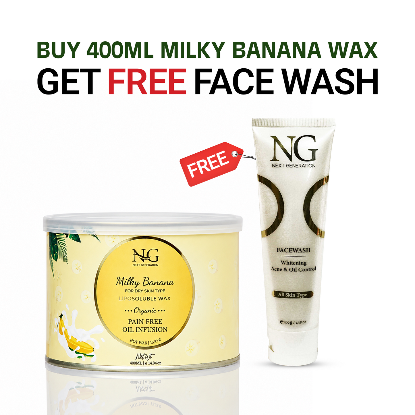 LIPOSOLUBLE PAIN FREE WAX — MILKY BANANA